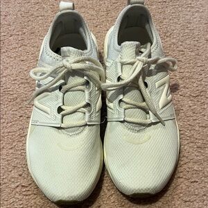 New Balance Cream Athletic Shoes
